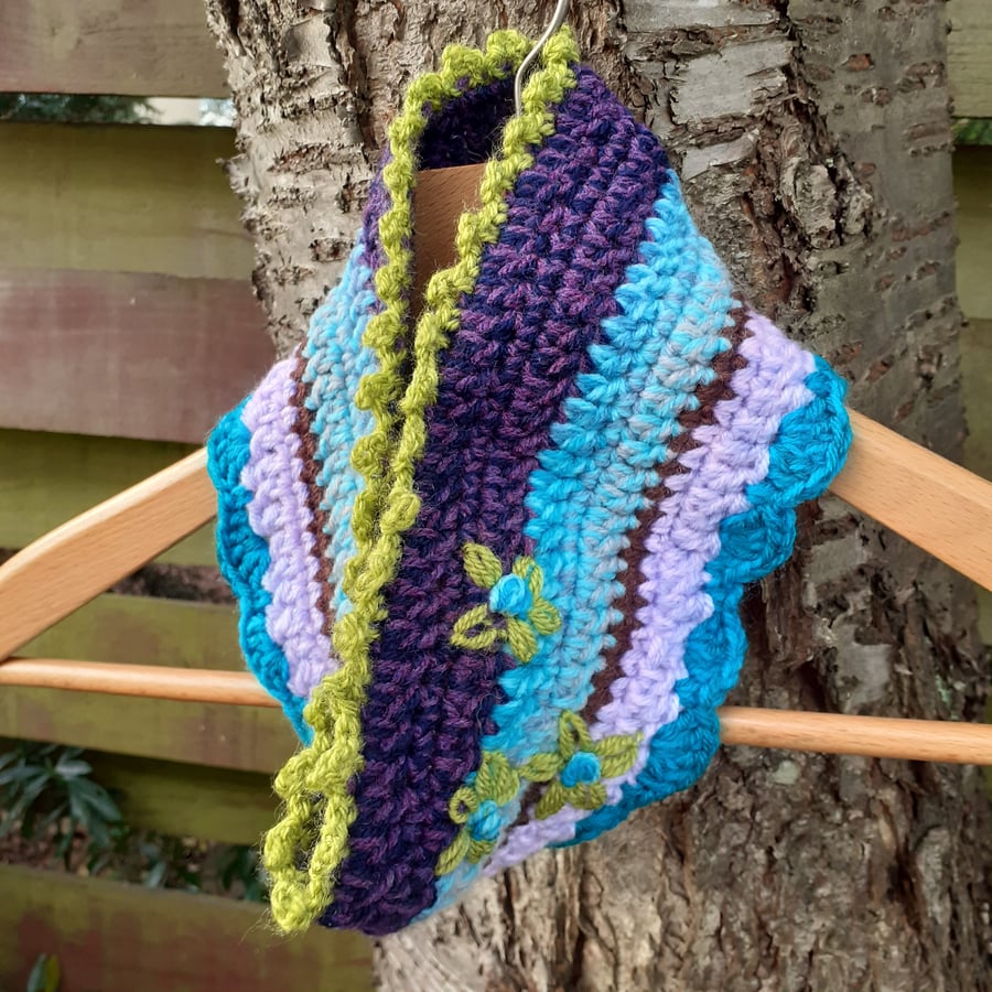 Crochet Neck Cowl 