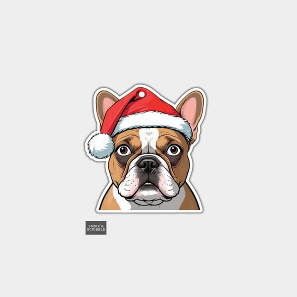 Funny Christmas Gift Tags For Adults, 6pk - Sad Dog