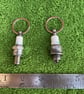 Chainsaw Spark Plug Key Fob or Bag Charm - Image 2