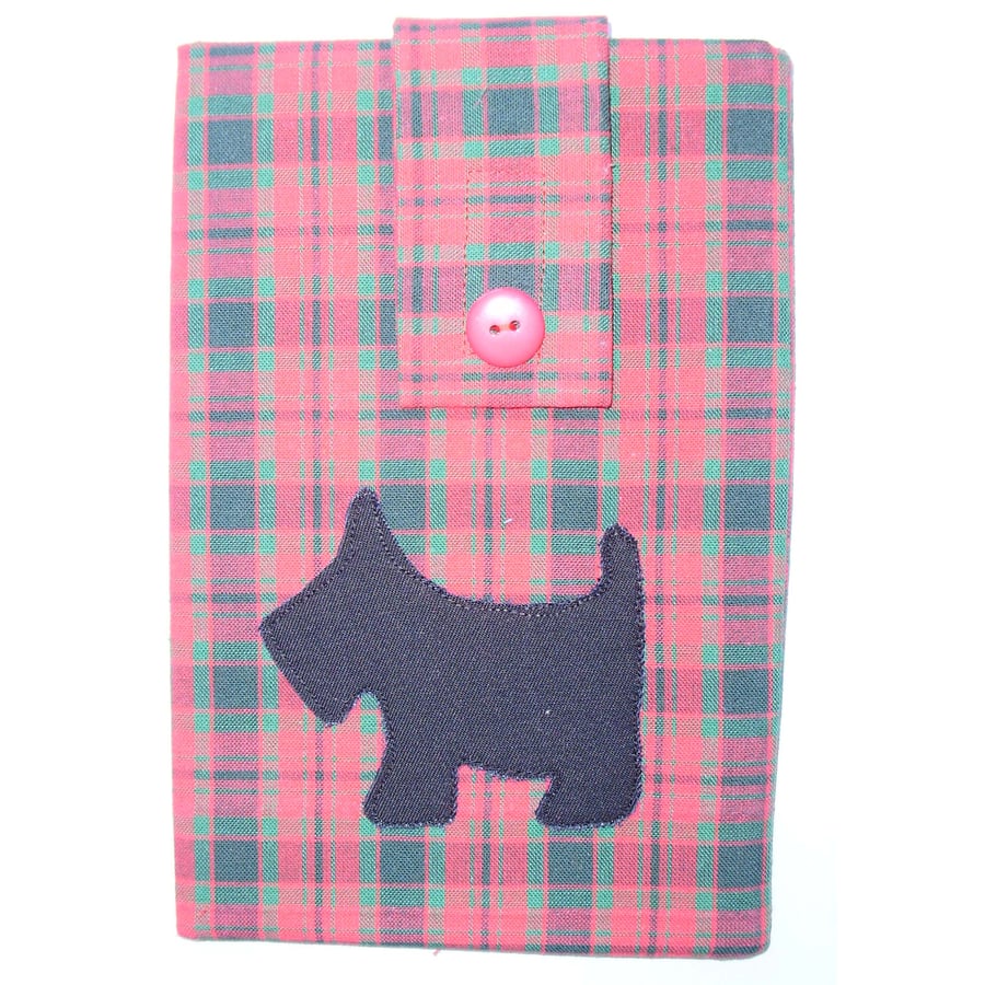 Kindle or Kobo case - with Scottie dog applique