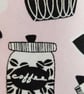 Reusable, plastic free Sandwich Wrappers: barista pink - Image 5