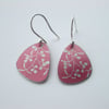 Red berry earrings 