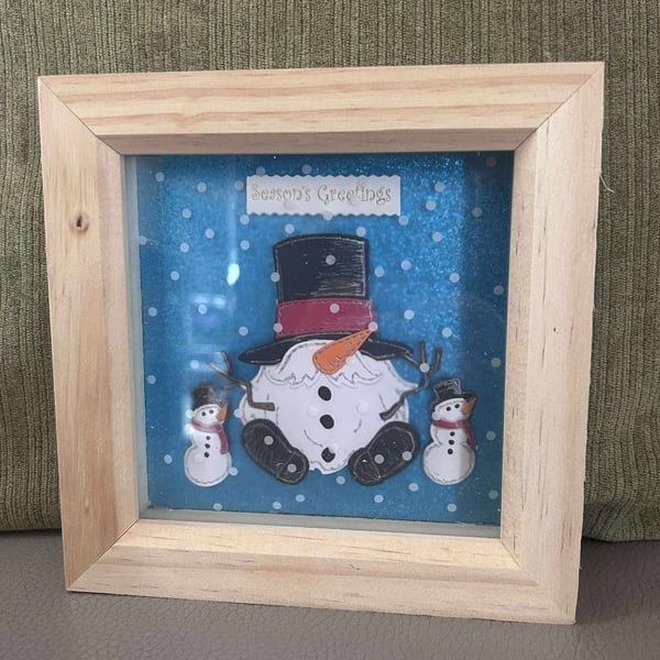 BOXED  FRAMES  WITH SCENE