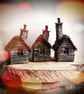 Rustic Haunted Houses - Set of 3 - MADE TO ORDER - Image 1