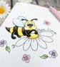 Bee..lieve Bee Card - Birthday Card - Blank Bee Card - Image 3