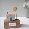 Little Wooden Cottage with Clay Sunshine 'home'