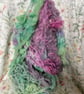 Hand Dyed BFL Fleece for Felting, Spinning & Weaving