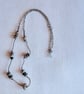 Pebble and cord necklace  - Image 2