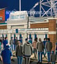 Leicester. Framed & Unframed Fine Art Print City Football Club FC Stadium Gift - Image 2