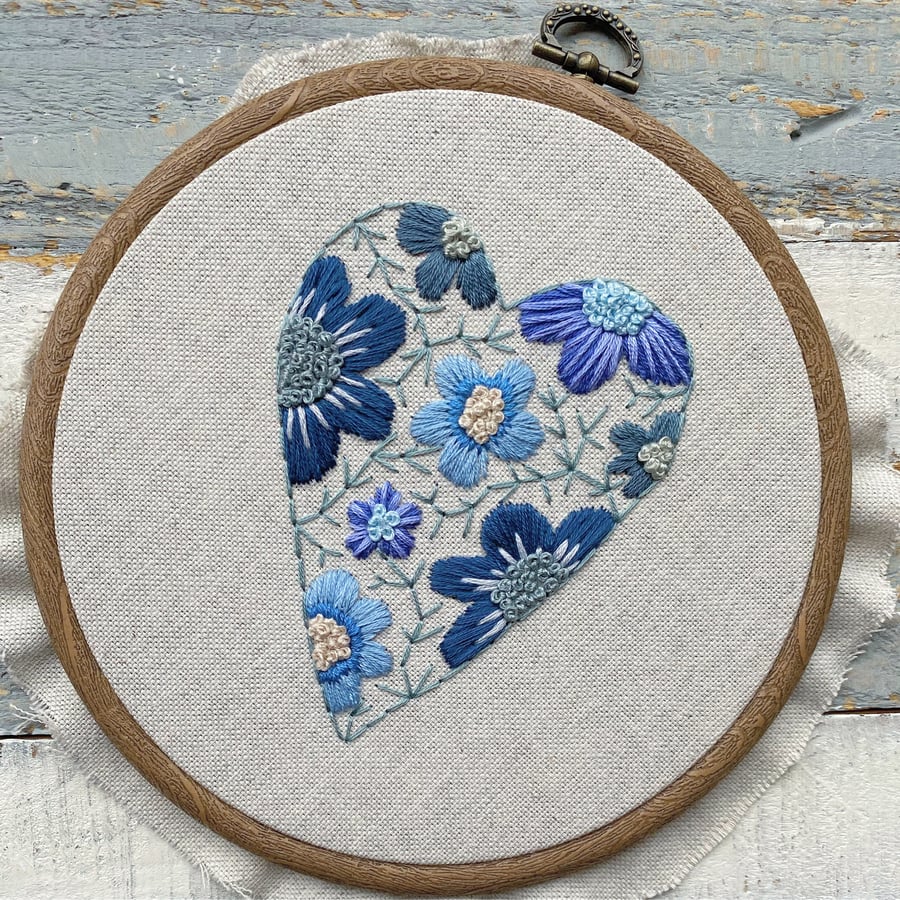 Heart Embroidery Photos and Images