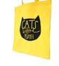 Cats before people bag, Cat tote bag. - Image 3