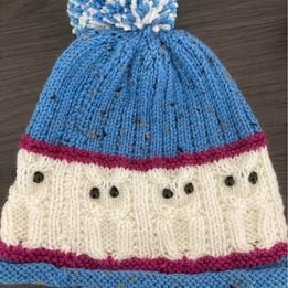 Owl Bobble Hat