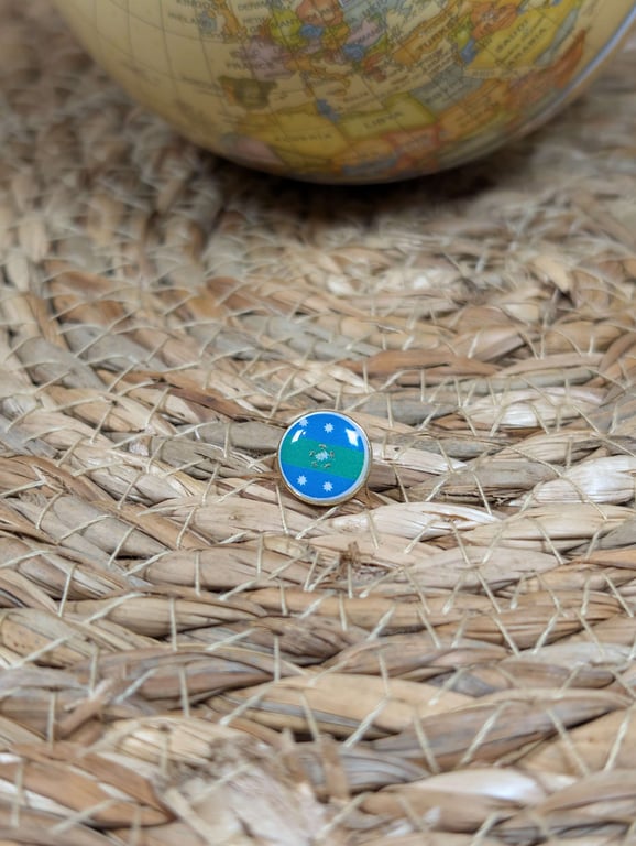 Juan Fernandez Islands Flag Map Pin – Chile Travel Map Push Pin for Wooden Maps