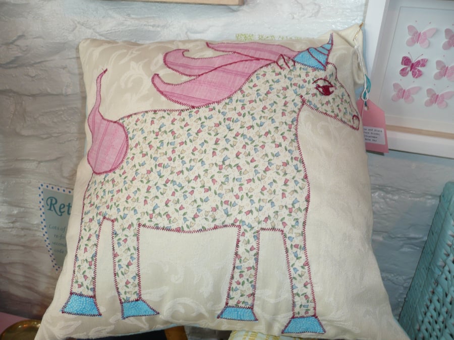 magic unicorn cushion