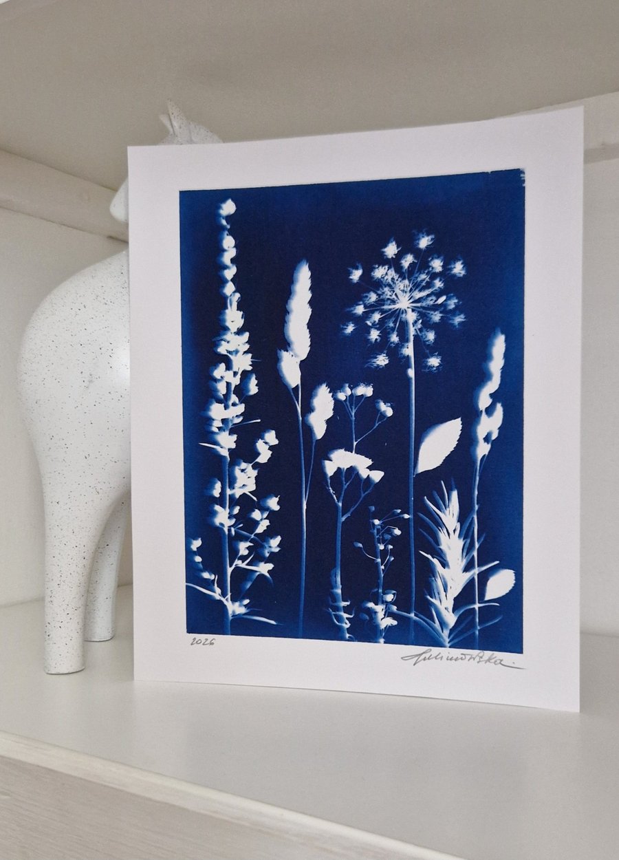 Cyanotype Botanical Print No. 10