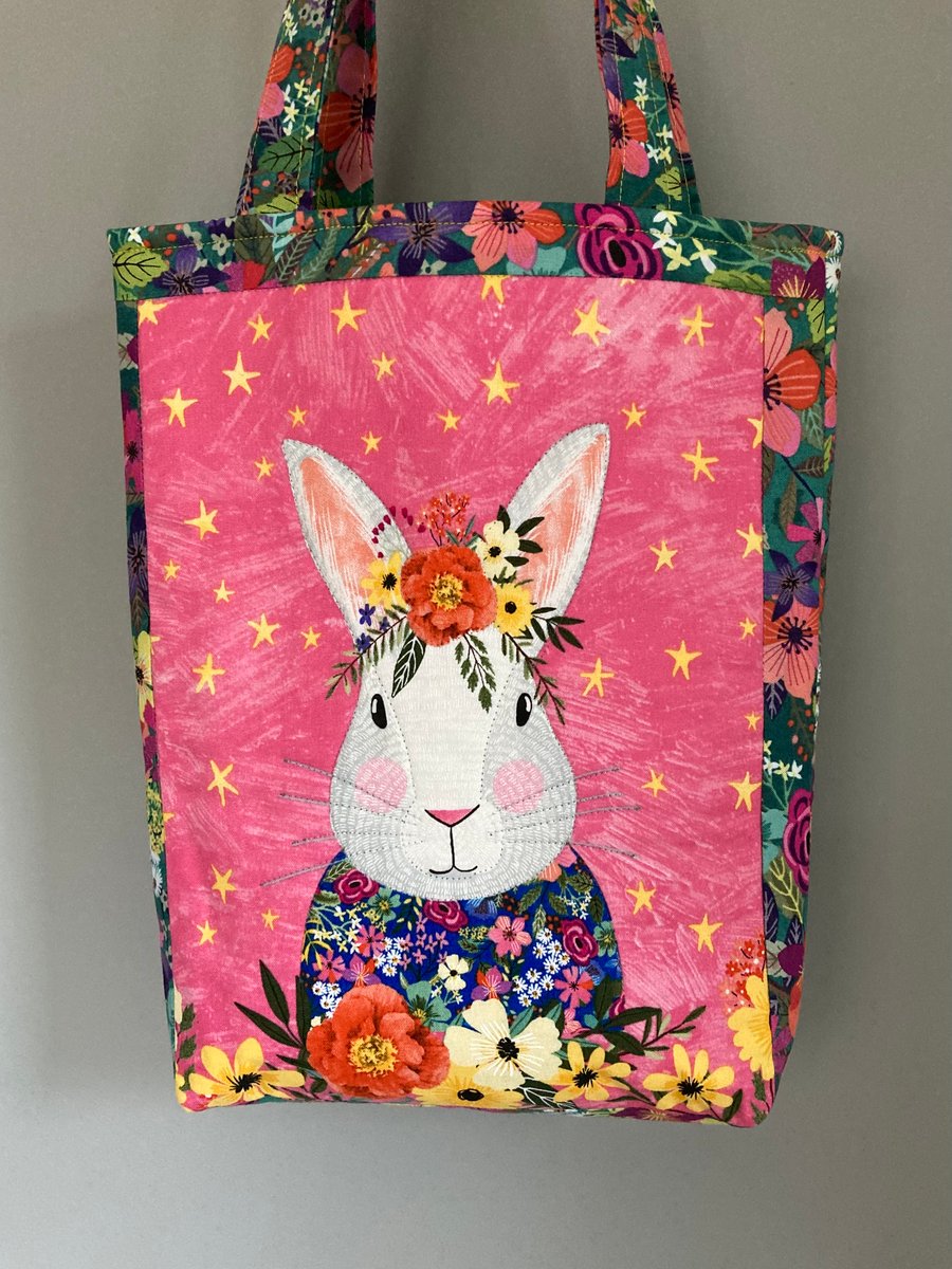 Magic Friends Bunny Rabbit Tote Bag