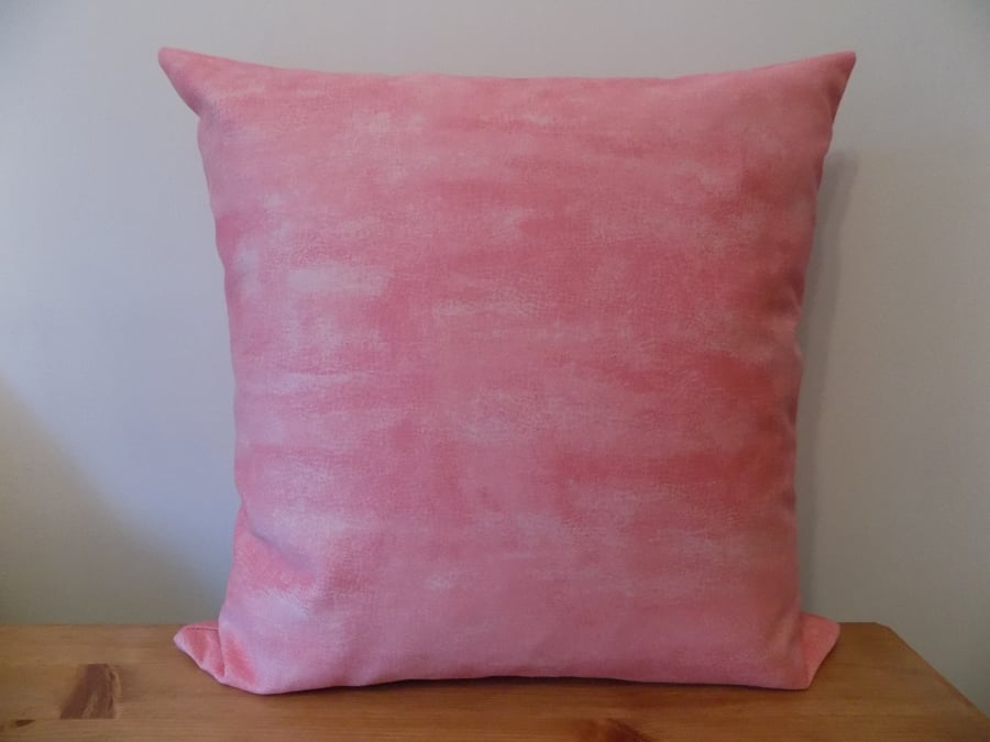 Coral Pink Cushion Cover 14"-18"