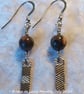 Leopardskin Jasper Silver Earrings - Image 3