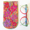 Glasses case Free Machine Embroidery 