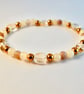 Citrine, Ambronite, Agate And Hematite Bracelet - Handmade In Devon - Image 2