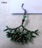 Fractal-style earrings (customisable) - Image 1