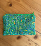 Klimt Pears Design Quilted Fabric Organiser Pouch  - Image 1