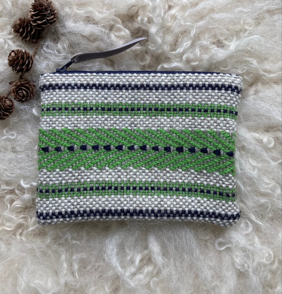 Mini Pouch - Spring Green