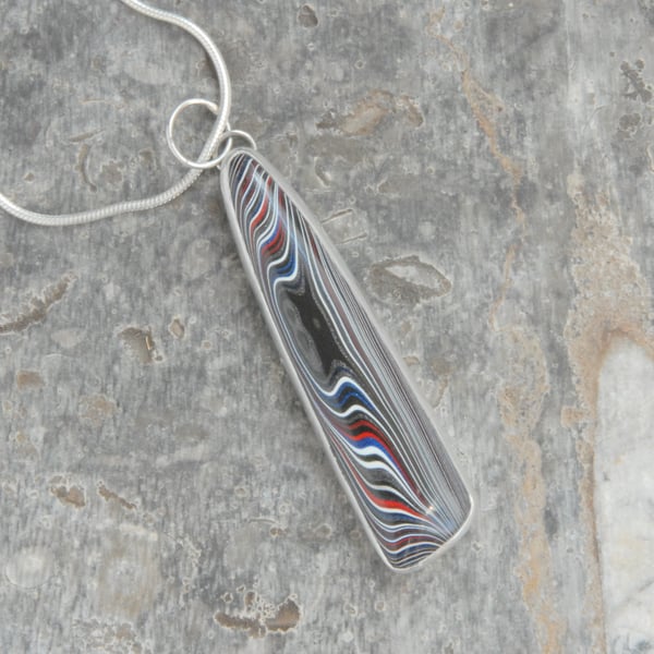 Moody GM Fordite pendant