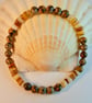 Leopardskin Jasper & Shell Bracelet - Larger Wrist Size -Men - Father's Day Gift - Image 9