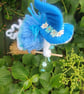 Handknitted Midsummer Mini Mouse- Forget me Not - Image 5