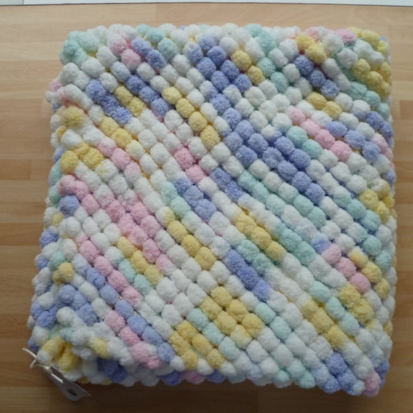 Baby Blanket for Pram, Buggy, Stroller, Moses Basket, Play Mat. Handmade