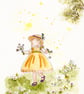 Will you be our flower girl, personalised flower girl proposal card - Image 4