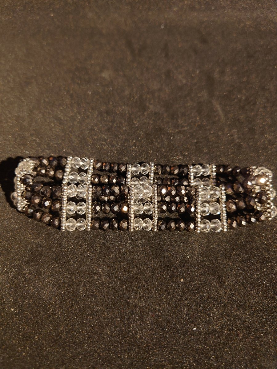 Beaded bar spacer's bracelet