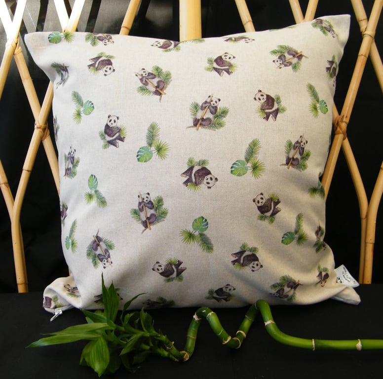 Panda themed Cushion Cover
