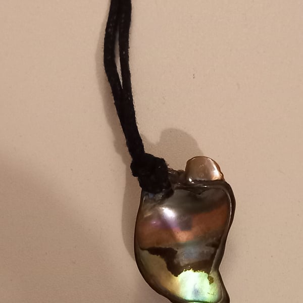 New Zealand Paua Shell necklace