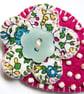 Sale! Felt Paisley Brooch - Image 2