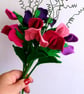 Sweet Pea Felt Flower Stem - Image 1