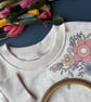 Stick and Stitch Bold Flower Embroidery Design - Image 5