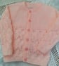 Baby's Leaf Pattern Raglan Cardigan, Baby Shower Gift, Gift Ideas for Babies - Image 2