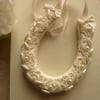 Small Beaded Wedding Horseshoe
