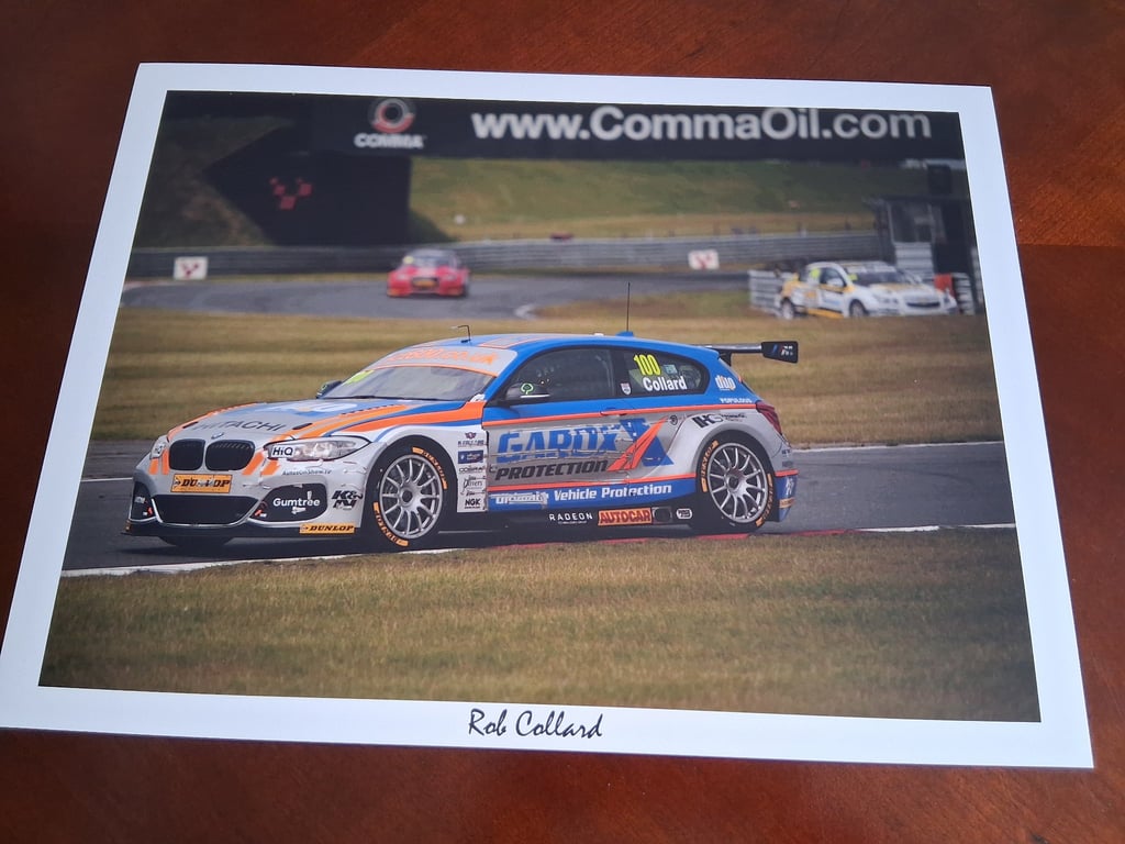 Photograph of Rob Collard Motor Racing - 16x12