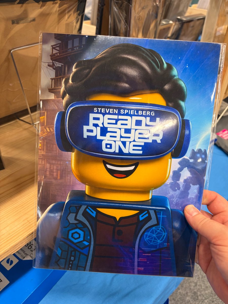READY PLAYER ONE - Lego-inspired Movie Poster -A4