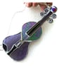 Violin Suncatcher Stained Glass Purple Music Musical Instrument  - Image 4