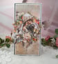Handmade Wedding Card Vintage Style Romantic Couple (210)