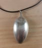 Upcycled Silver Plated Spoon Necklace (SPN102511)