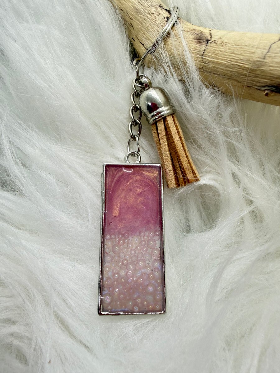 Resin keyring or bag charm