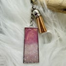 Resin keyring or bag charm