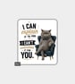 Funny Vinyl Sticker For Adults - Cheeky Rude Cat