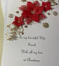 Personalised Christmas Card Gift Boxed Wife Daughter Mum Dad Any Message  - Image 4