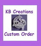 Custom order for Sue - Image 1